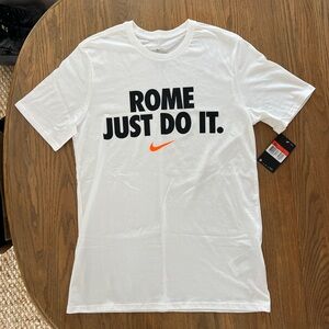 NWT Rome Just Do It Tshirt